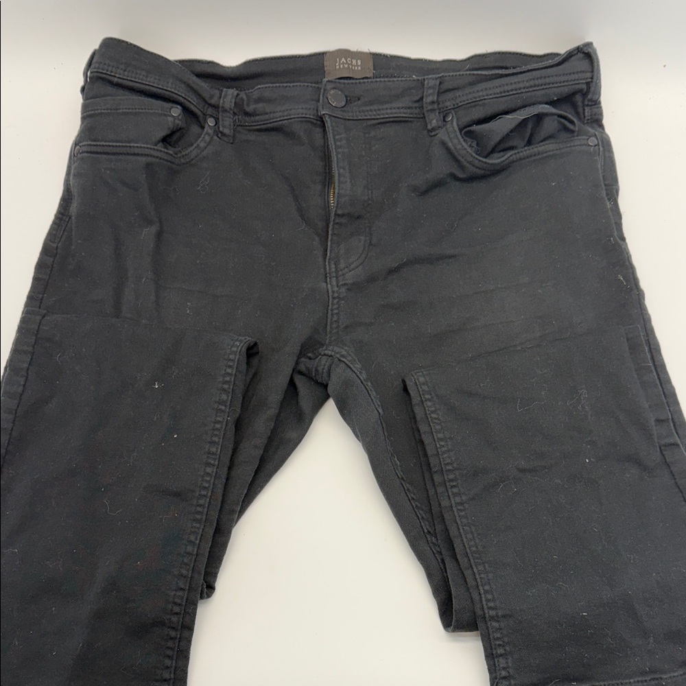 Jachs‎ Men's Slim Jeans in Black